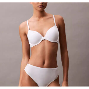 (Set of 2) Calvin Klein Perfectly Fit TShirt Bras Near New 34B White & Pale Pink